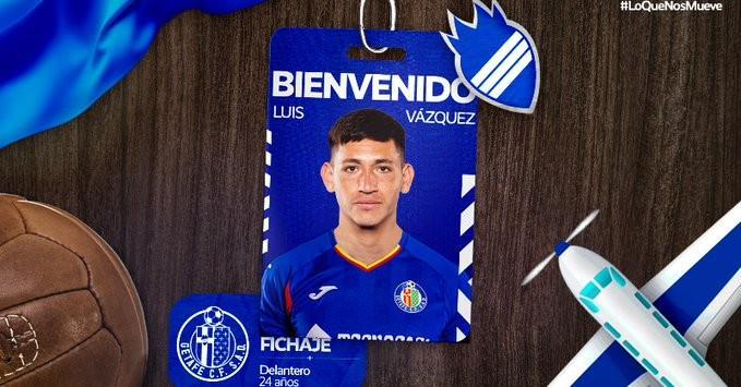 官方：赫塔费租借安德莱赫特前锋巴斯克斯，含买断选项